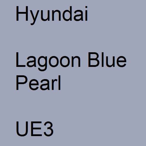 Hyundai, Lagoon Blue Pearl, UE3.